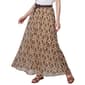 Womens NY Collection Belt Waist Chiffon Floral Maxi Skirt - image 1