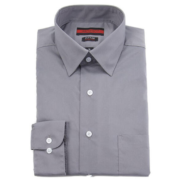 Mens Architect&#40;R&#41; Long Sleeve Stretch Fitted Dress Shirt - image 
