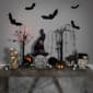 Northlight Seasonal Skull in Witch Hat w/ Cat Halloween Décor - image 3