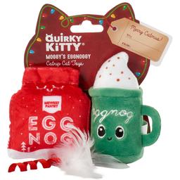 Quirky Kitty Moggy''s Eggnoggy Catnip Cat Toys