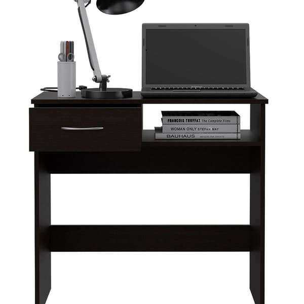 FM FURNITURE Plano Black Wengue 2pc. Home Office Set