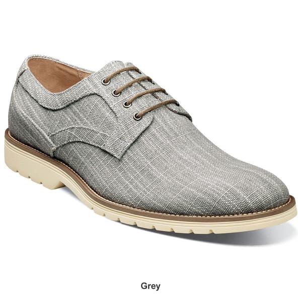 Mens Stacy Adams Eli Plain Toe Canvas Oxfords