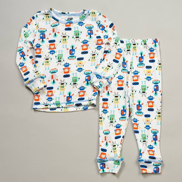 Toddler Boy Only Boys&#40;R&#41; Robot Pajama Set - image 