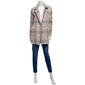 Womens By Design Long Sleeve Notched Houndstooth Coatigan - image 4