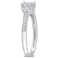 Diamond Classics™ 14kt. White Gold 1/2ctw. Diamond Quad Ring - image 3