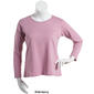 Womens Starting Point Super Soft Crew Neck Long Sleeve Tee - image 9