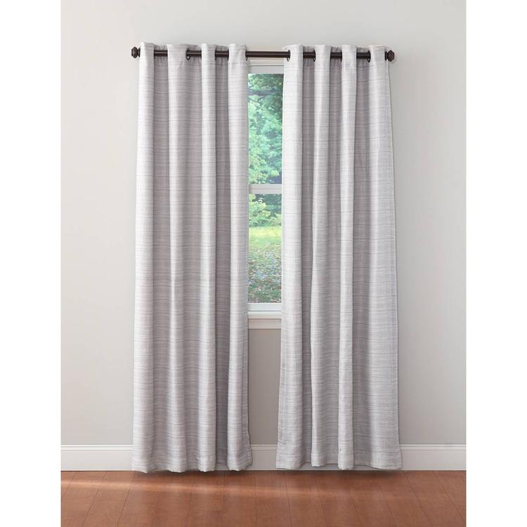 Brynn Textured Grommet Panel with Room Darkening Lining