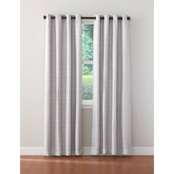 Brynn Textured Grommet Panel with Room Darkening Lining