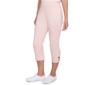 Womens Hearts of Palm In Black & White Pull On Tech Stretch Capri - image 3
