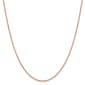Gold Classics&#40;tm&#41; 1.25mm. 14k Rose Gold Spiga Chain Necklace - image 1