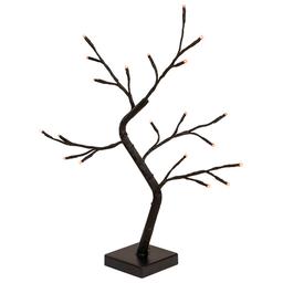 Northlight Seasonal 15in. LED Black Weeping Halloween Twig Tree
