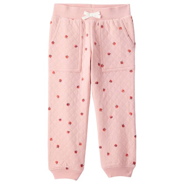 Toddler Girl Carter''s&#174; Quilted Apple Sweatshirt & Pants Set