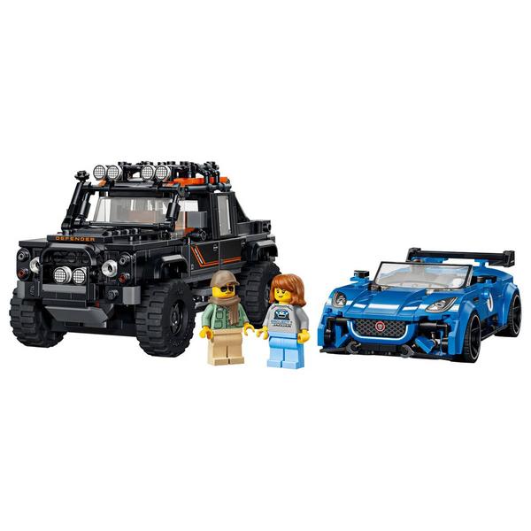 LEGO® Speed Champion Jaguar Project 7 & Land Rover Defender