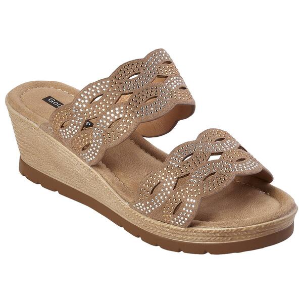 Womens Good Choices Lyon Wedge Sandals - image 