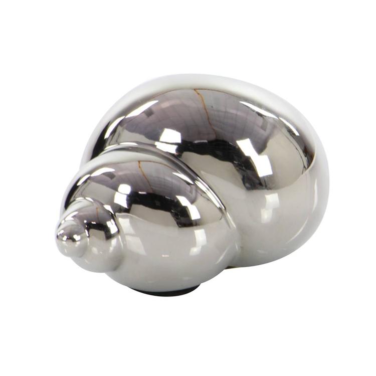 9th & Pike® Metallic Coastal Seashell Sculpture - Set of 3