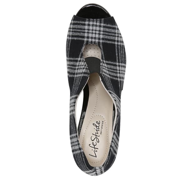 Womens LifeStride Carla Plaid Classic Heels