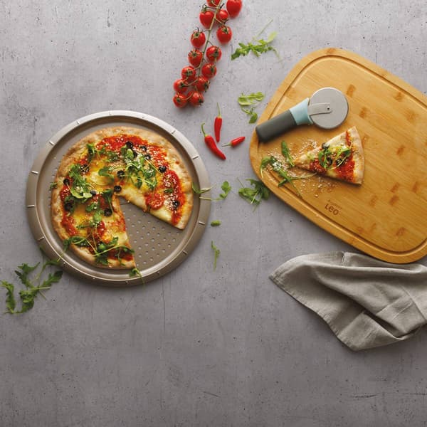 BergHOFF Balance 12.5in. Carbon Steel Perforated Pizza Pan