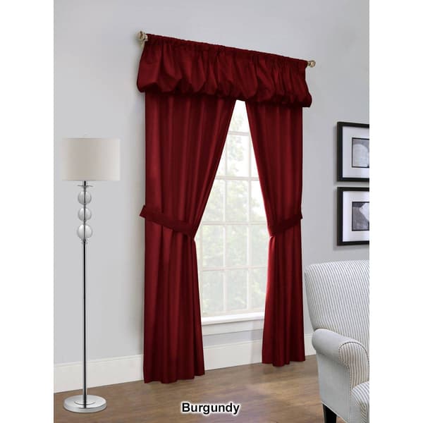 Thermalogic™ 5pc. Prescott Rod Pocket Curtain Set