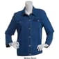 Womens Alfred Dunner Super Stretch Denim Jacket - image 3