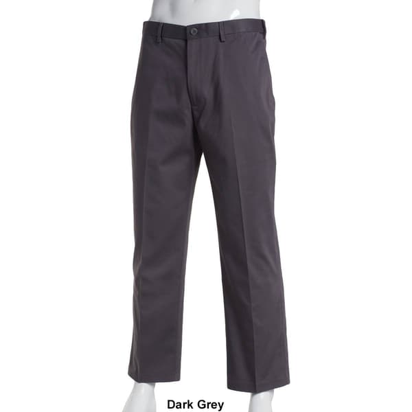 Mens Haggar® Iron Free Classic Fit Flat Front Pants Boscov's