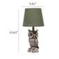 Simple Designs Woodland Gazing Night Owl Novelty Table Lamp - image 8
