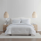 Palm Aire Bay Light Blue 3pc. Stripe Cotton Comforter Set - image 1