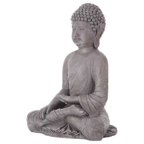 Hi-Line Gift Sitting Buddha Garden Statue - image 