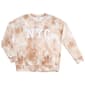 Girls (7-16) No Comment Oversized NYC Tie Dye Sweatshirt - image 1