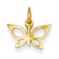 Gold Classics&#40;tm&#41; 14kt. Butterfly Charm - image 1