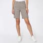 Womens Tailormade 5 Pocket Solid Bermuda Shorts - image 1