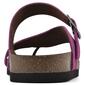 Womens Cliffs by White Mountain Carly Leather Thong Sandal - image 3
