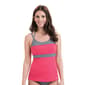 Womens Dolfin(R) Aquashape T-Strap Tankini Swim Top - image 1