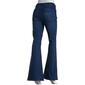 Juniors Celebrity Pink High Rise Braid Waistband Flare Pants - image 2