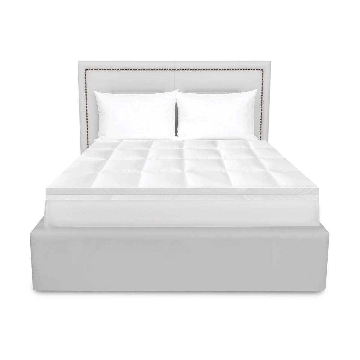 Bodipedic™ 4in. Hybrid Foam & Fiber Mattress Topper