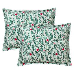 Hallmark Green Branches 4pc. Holiday Comforter Set