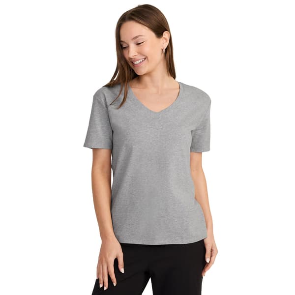 Womens Jockey(R) Cotton Stretch Short Sleeve Solid Pajama Tee - image 