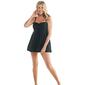 Womens Nicole Miller Studio Bandeau Swimdress - image 1