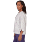 Womens Alfred Dunner Grand Bazaar Rainbow Stripe Blouse - image 4