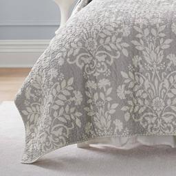 Laura Ashley® Rowland 136 Thread Count Reversible Quilt Set