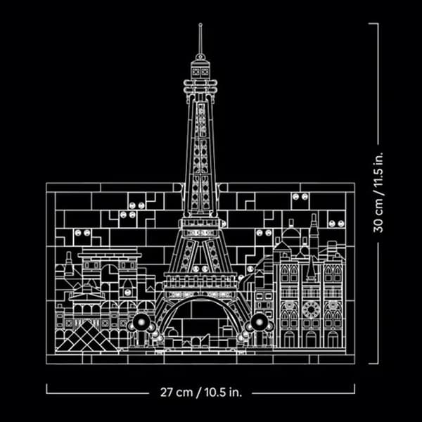 LEGO® Architecture Paris City of Love Building Kit