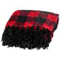 Mountain Ridge Classic Buffalo Fringe Popcorn Throw - image 1