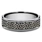 Mens Endless Affection&#8482; 6mm Tungsten Celtic Knot Band Ring - image 3