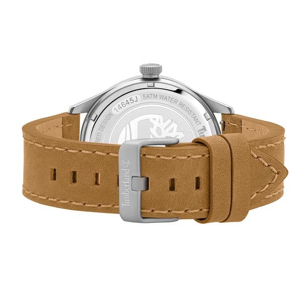 Mens Timberland Brown/Silver Watch - TBL14645JY04