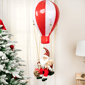 Northlight Musical Santa Claus Hot Air Balloon Christmas Décor - image 2