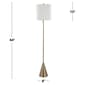 LumiSource Cone 64in. Contemporary Metal Floor Lamp - image 8