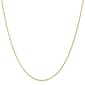 Gold Classics&#8482; 10kt. Gold 1mm 7in. Spiga Chain Bracelet - image 2