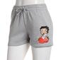 Juniors Freeze Betty Boop Side Embroidery Fleece Shorts - image 1