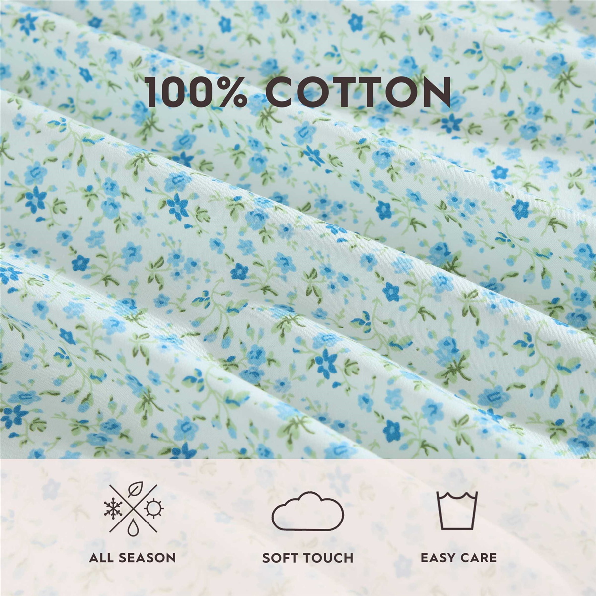 Laura Ashley® Evie Percale Sheet Set