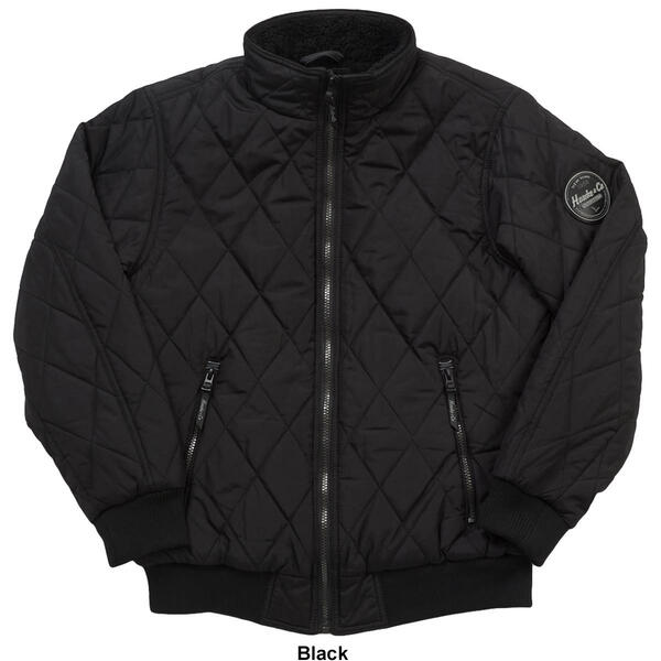 Mens Hawke & Co. Quilted Bomber Coat