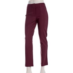 Juniors Zoe & Phoebe Millennium Triple Button Ankle Pants